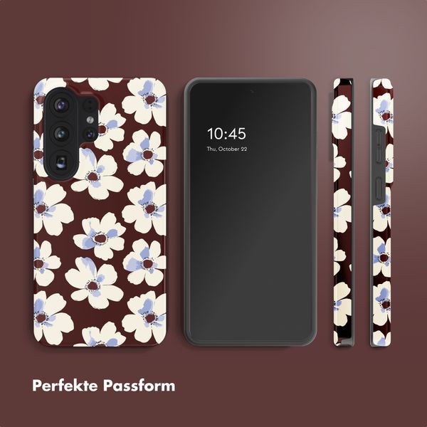 Selencia Vivid Rückabdeckung mit MagSafe Samsung Galaxy S26 Ultra - Choco Flower Pop