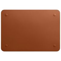 Apple Leather Sleeve für das MacBook 15 Zoll - Brown