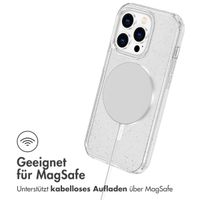 imoshion Sparkle Back Cover mit MagSafe für das Apple iPhone 13 Pro - Glitzer Transparent