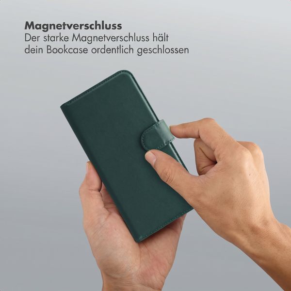Selencia Olyn Abnehmbare Bookcase mit MagSafe Samsung Galaxy A37 (5G) - Grün