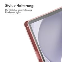 imoshion Origami Klapphülle Samsung Galaxy Tab A9 8.7 Zoll - Rosa