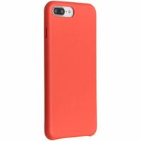Apple Leder-Case Orange für das Apple iPhone 8 Plus / 7 Plus