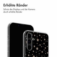 imoshion Design Hülle Samsung Galaxy A34 (5G) - Stars Beige Reverse