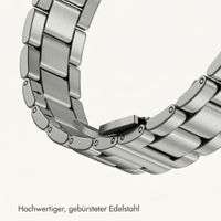 Selencia Slim Stahlgliederarmband für Apple Watch | 38/40/41/42 mm - Silber