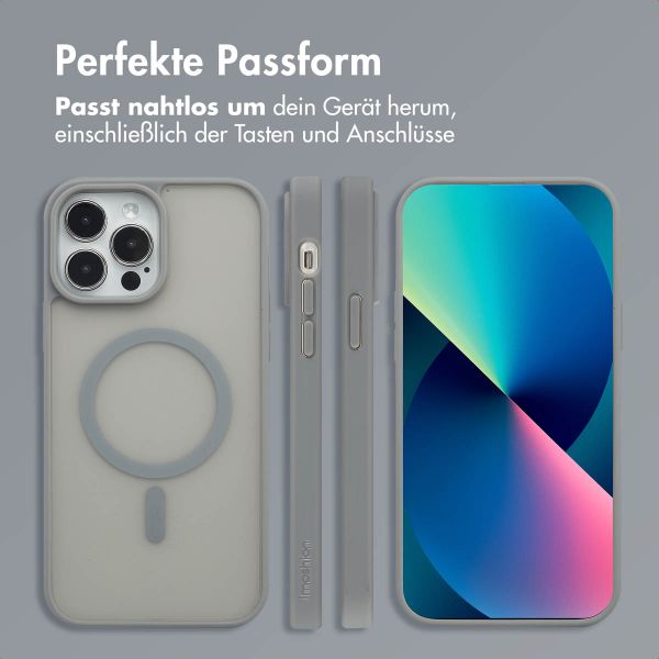 imoshion Color Guard Back Cover mit MagSafe für das iPhone 13 Pro Max - Grau