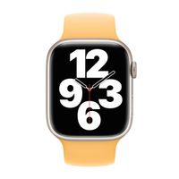 Apple Silikon Solo Loop für das  Apple Watch | 44/45/46/49 mm - Größe 5 - Sunglow