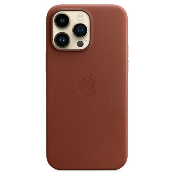 Apple Leder-Case MagSafe für das Apple iPhone 14 Pro Max - Umber