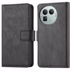 imoshion Luxuriöse Klapphülle Realme GT 8 Pro - Schwarz