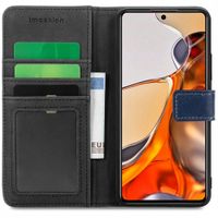 imoshion Luxuriöse Klapphülle Xiaomi 11T (Pro) - Dunkelblau