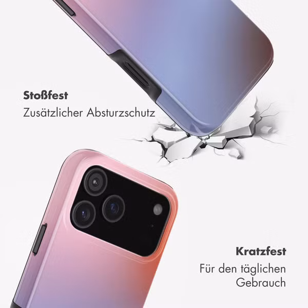 Selencia Vivid Rückabdeckung mit MagSafe Apple iPhone 17 Pro Max - Gradient Soft Blush