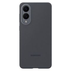 Samsung Original Silikon Cover Samsung Galaxy S25 Edge - Schwarz