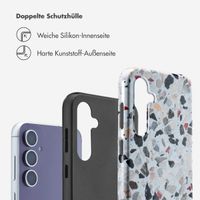 Selencia Vivid Back Cover Samsung Galaxy S23 FE - Chic Terazzo