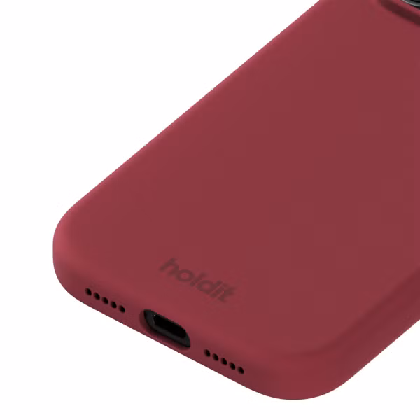 Holdit Silicone Case Apple iPhone 17 Pro Max - Red Velvet