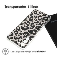 imoshion Design Hülle Samsung Galaxy S21 Plus - Leopard Transparent