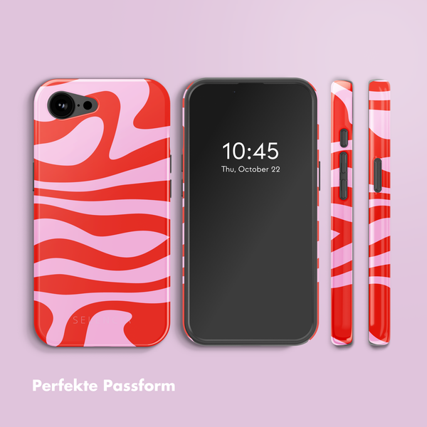 Selencia Vivid Rückabdeckung mit MagSafe Apple iPhone 16e - Dream Swirl Pink
