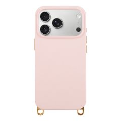 Selencia Rivièra Backcover mit MagSafe mit abnehmbaren Haken Apple iPhone 17 Pro - Sorbet Pink