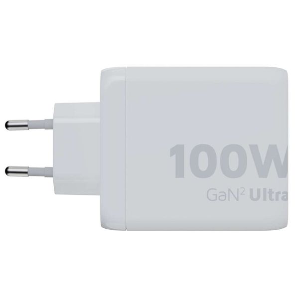 Xtorm Schnellladegerät | Ultra Wall Charger GaN2 - 2x USB-C 100 Watt + USB-A 18 Watt