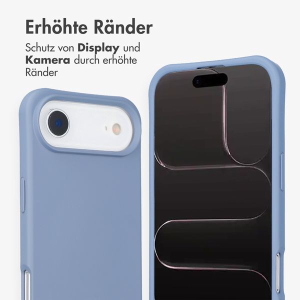 imoshion Color Backcover mit abnehmbarem Handykette und MagSafe Apple iPhone Air - Ash Blue