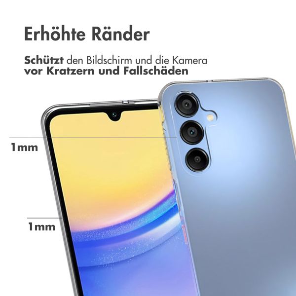 Accezz Clear TPU Backcover Samsung Galaxy A16 - Transparent