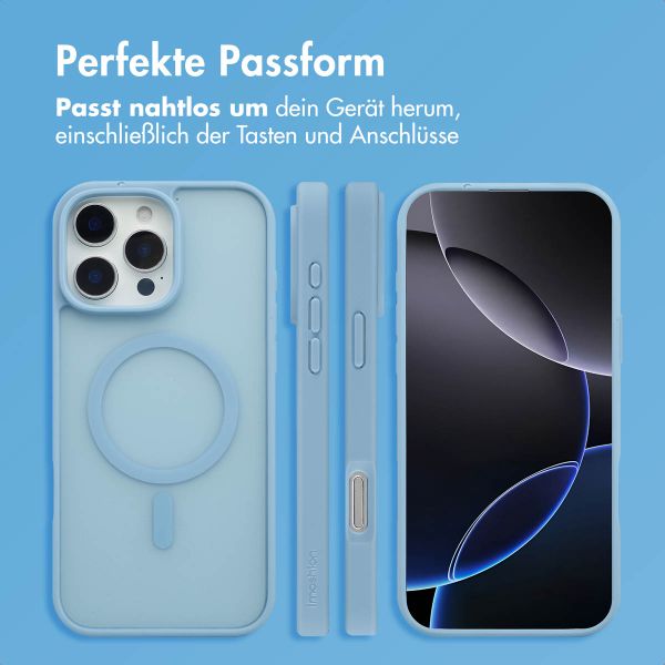 imoshion Color Guard Back Cover mit MagSafe für das iPhone 16 Pro Max - Hellblau