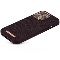 Njorð Collections Salmon Leather MagSafe Case für das iPhone 13 Pro - Rust