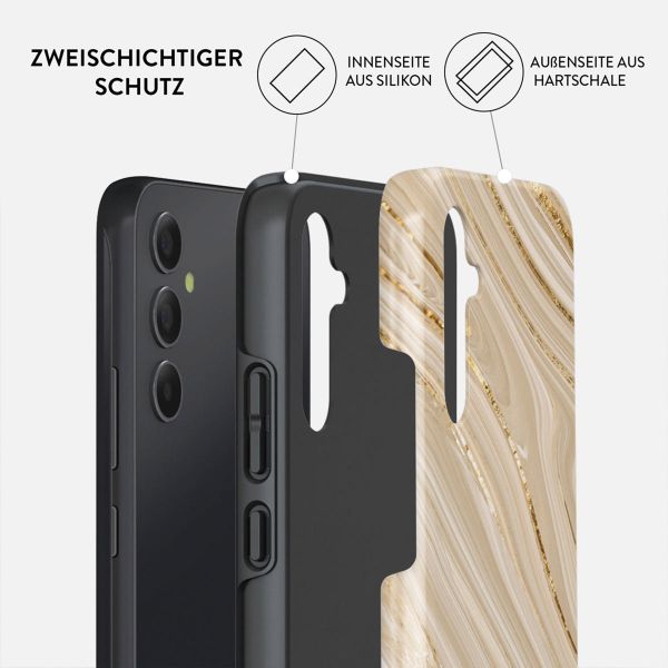 Burga Tough Back Cover für das Samsung Galaxy A34 (5G) - Full Glam