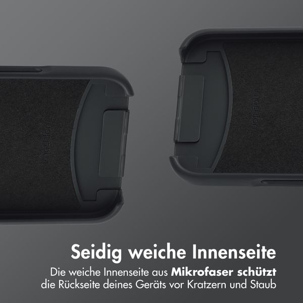 imoshion Color Backcover mit abnehmbarem Handykette und MagSafe Apple iPhone 16 Pro - Schwarz