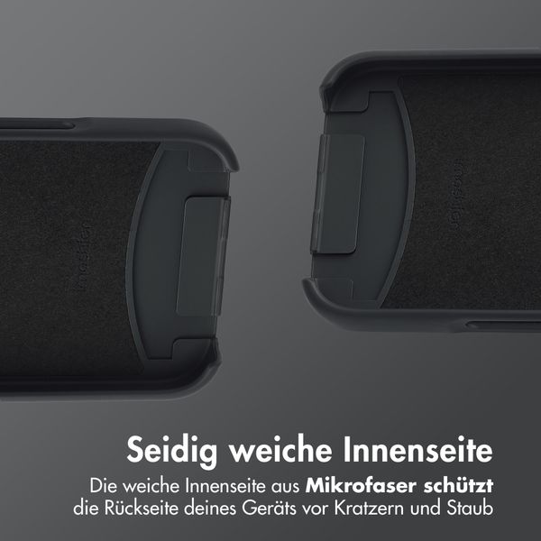 imoshion Color Backcover mit abtrennbarem Band MagSafe für das iPhone 16 Pro - Black