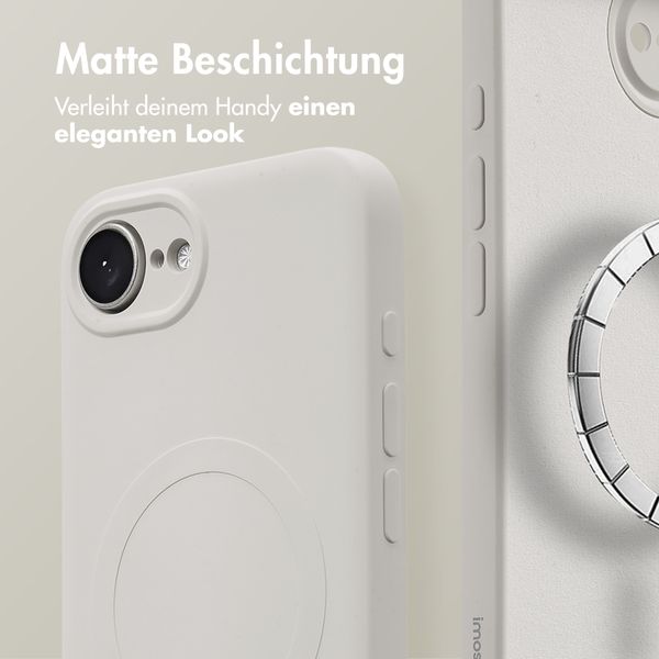 imoshion Color Back Cover mit MagSafe Apple iPhone 16e - Beige
