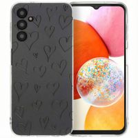 imoshion Design Hülle Samsung Galaxy A14 (5G/4G) - Hearts