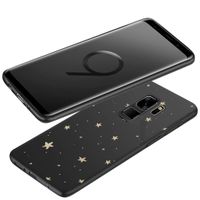 imoshion Design Hülle für das Samsung Galaxy S9 - Sterne / Schwarz