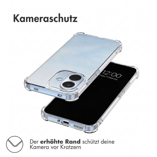 imoshion Shockproof Case Xiaomi Redmi Note 17 Pro - Transparent