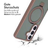 Accezz Ring Stand Backcover mit MagSafe Samsung Galaxy S26 - Braun