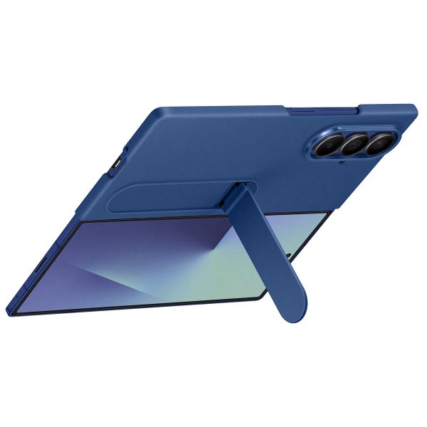 Samsung Silikonhülle mit Ständer Samsung Galaxy Z Fold 7 - Blue