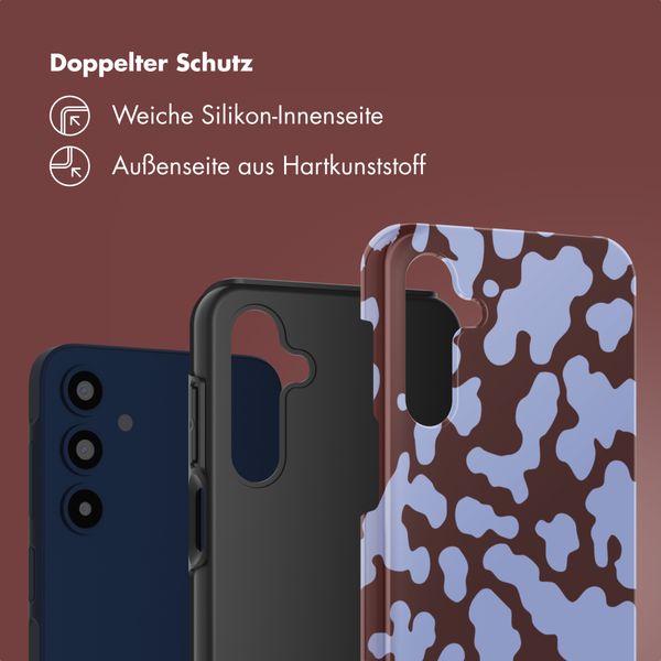 Selencia Vivid Back Cover Samsung Galaxy A16 - Moo'd Lavender Glow