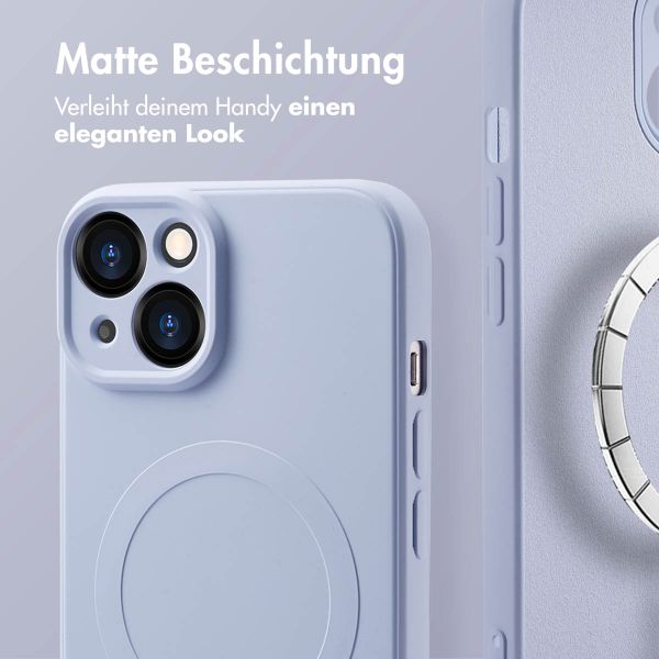 imoshion Color Back Cover mit MagSafe für das Apple iPhone 14 - Lila