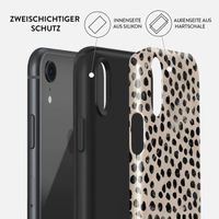 Burga Tough Back Cover für das iPhone Xr - Almond Latte