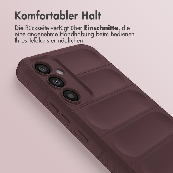 imoshion EasyGrip Back Cover für das Samsung Galaxy A34 (5G) - Aubergine