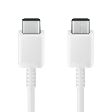 Samsung Original USB-C-zu-USB-C-Kabel in Fabrikverpackung - 1 meter - 45 Watt - Weiß