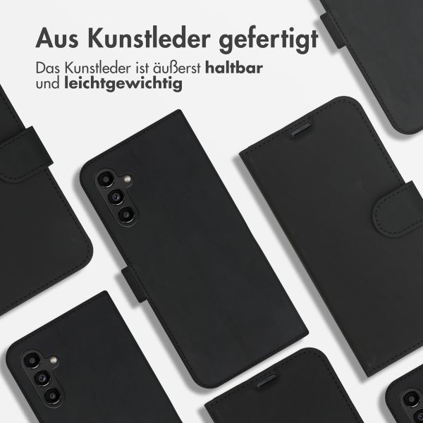 Accezz Wallet TPU Klapphülle Samsung Galaxy A13 (5G) / A04s - Schwarz