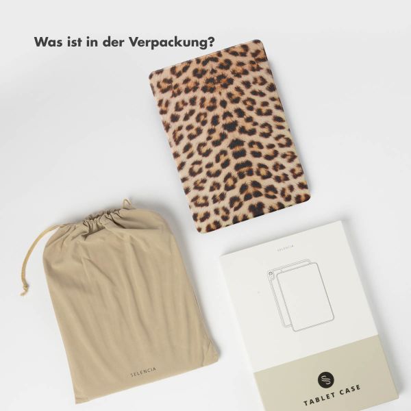 Selencia Vivid Klapphülle Samsung Galaxy Tab A9 Plus - Wild Leo