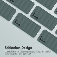 imoshion EasyGrip Backcover Samsung Galaxy S21 FE - Dunkelgrün