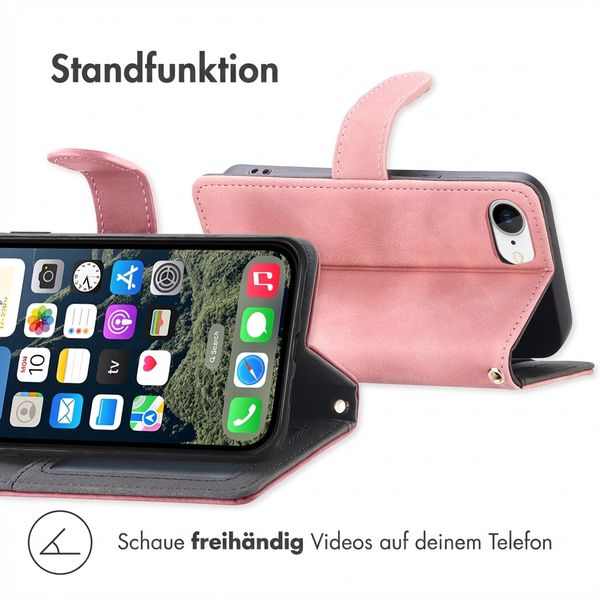 imoshion Klapphülle mit Kordel Apple iPhone 17e / 16e - Rosa