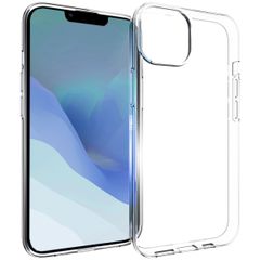 Accezz Clear TPU Backcover Apple iPhone 14 - Transparent