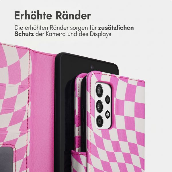 imoshion Design Klapphülle Samsung Galaxy A52(s) (5G/4G) - Retro Pink