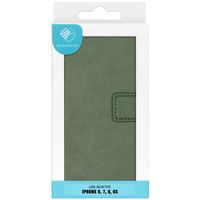 imoshion Luxuriöse Klapphülle Apple iPhone SE (2022 / 2020) / 8 / 7 / 6(s) - Grün