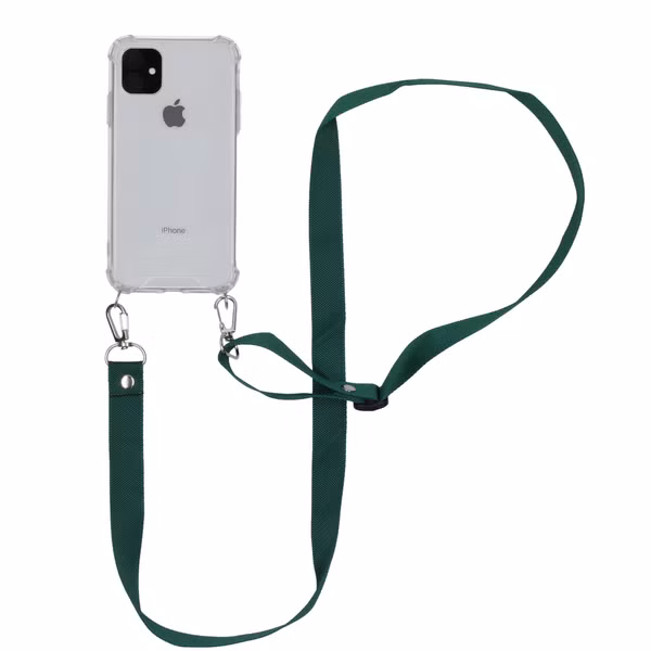 imoshion Backcover mit Band - Nylon Grün für das iPhone 11