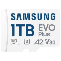 Samsung EVO Plus microSD 2024 - 1TB - Inklusive SD-Adapter - UHS-I/U3/Full HD/4K UHD