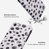 Selencia Vivid Tough Back Cover für das iPhone SE (2022 / 2020) / 8 / 7 / 6(s) - Trendy Leopard