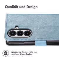 imoshion Luxuriöse Klapphülle Samsung Galaxy Fold 7 - Hellblau